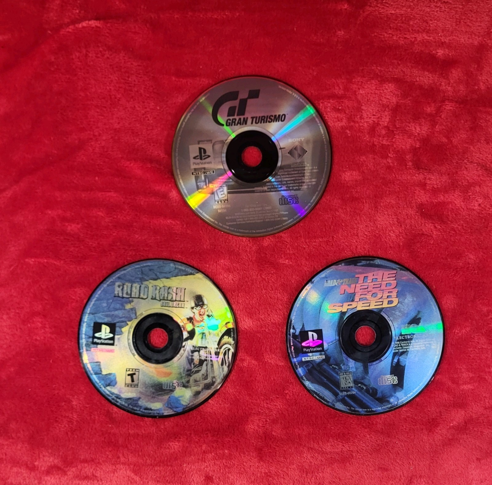 Road Rash Jailbreak Road & Track Need For Speed Gran Turismo PlayStation 1 PS1