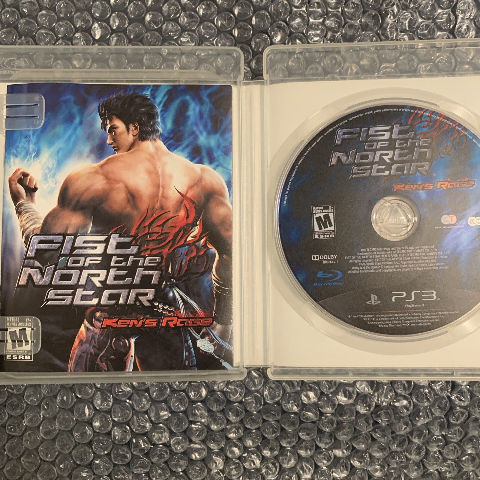 Fist of the North Star: Ken’s Rage (Sony PlayStation 3, 2010) CIB TESTED USA