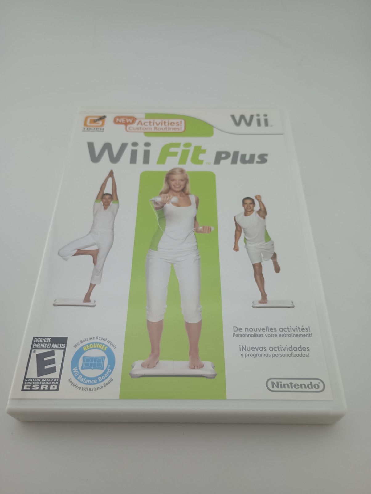 Wii Fit Plus (Nintendo Wii, 2009) Complete With Manual