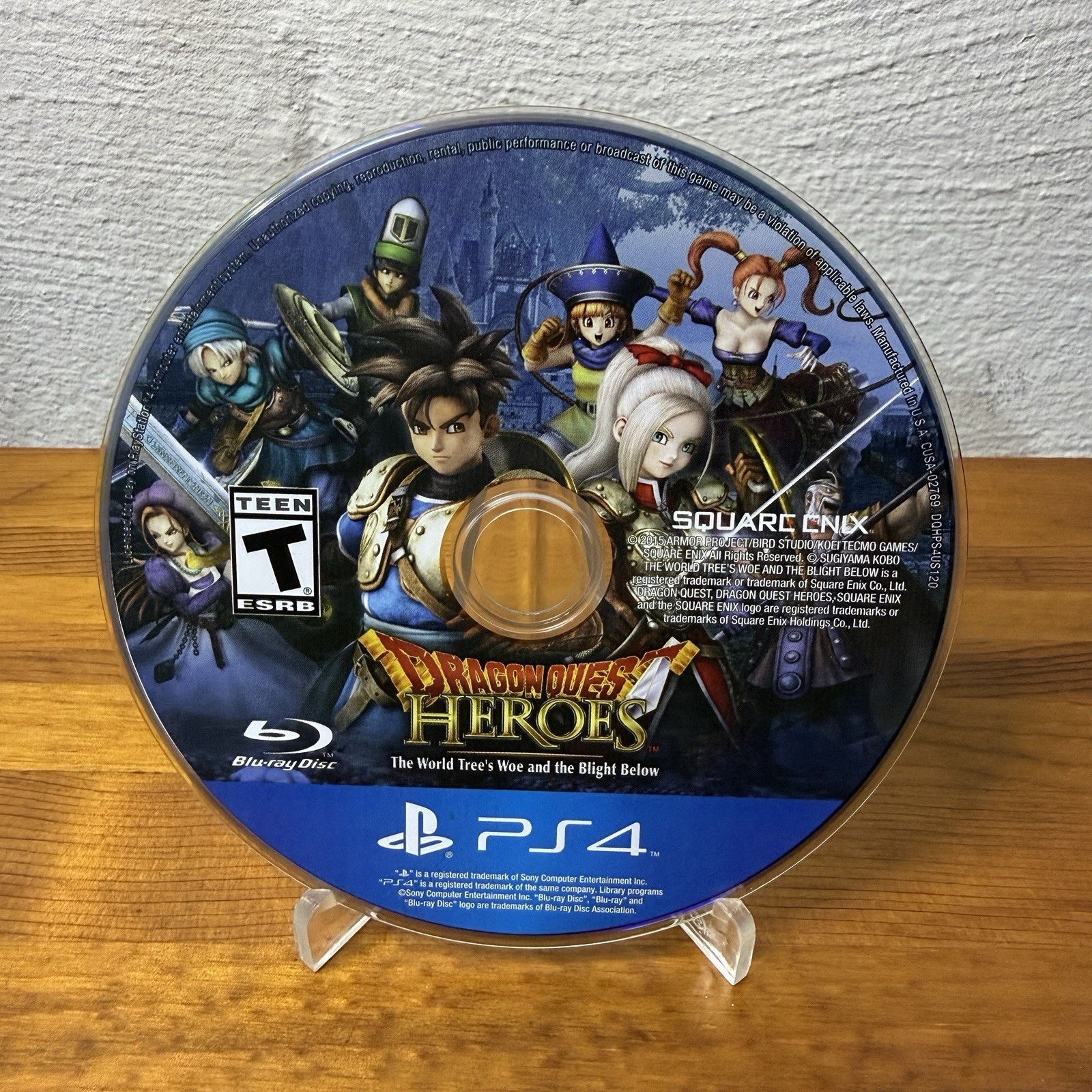 Dragon Quest Heroes (Sony PlayStation 4, 2015) CIB