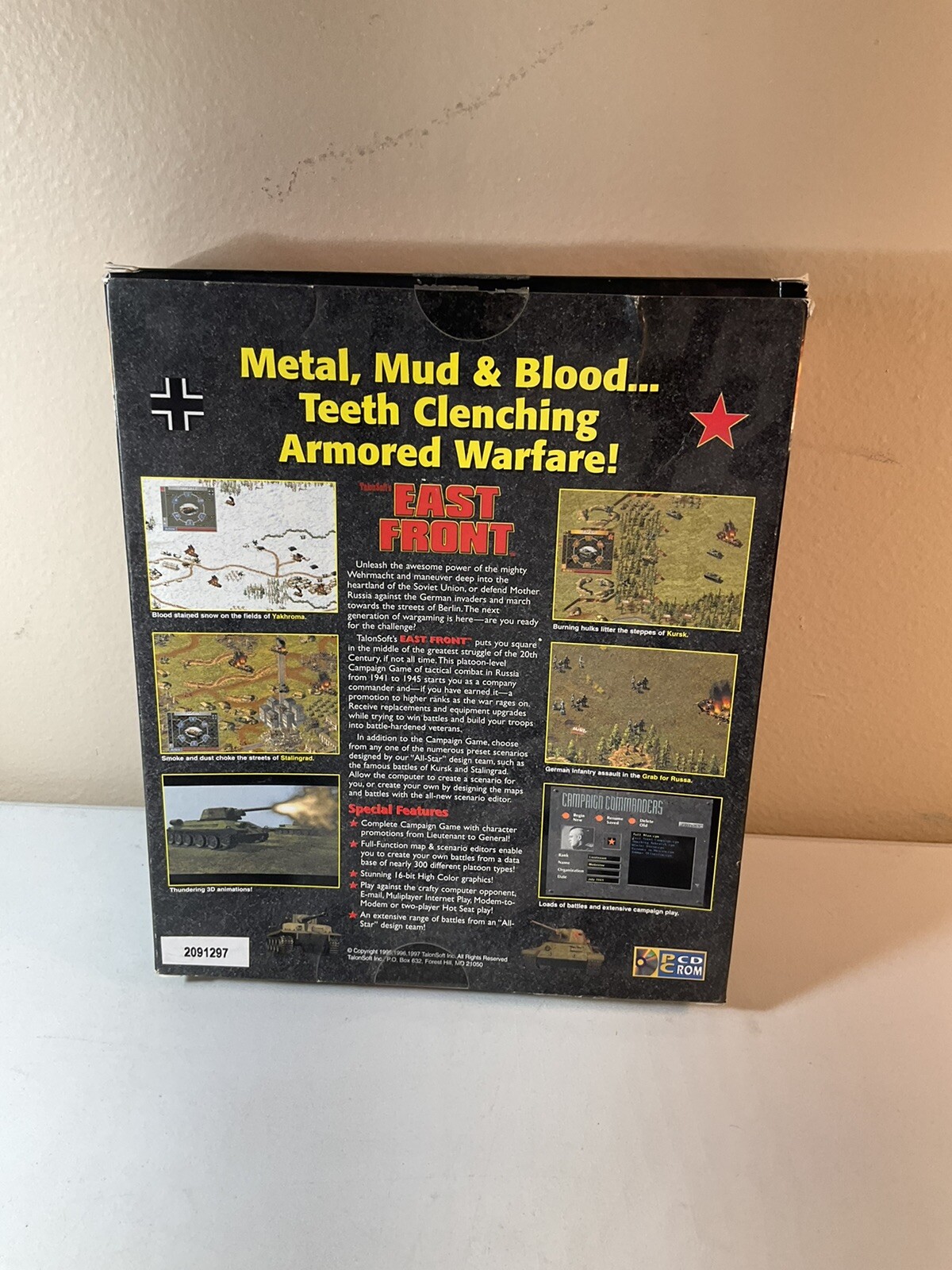 East Front (PC, 1997) Big Box
