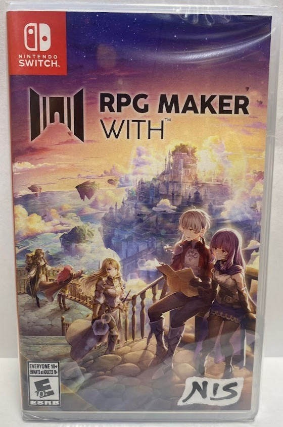 RPG Maker WITH Switch Brand New Game (2024 Misc)