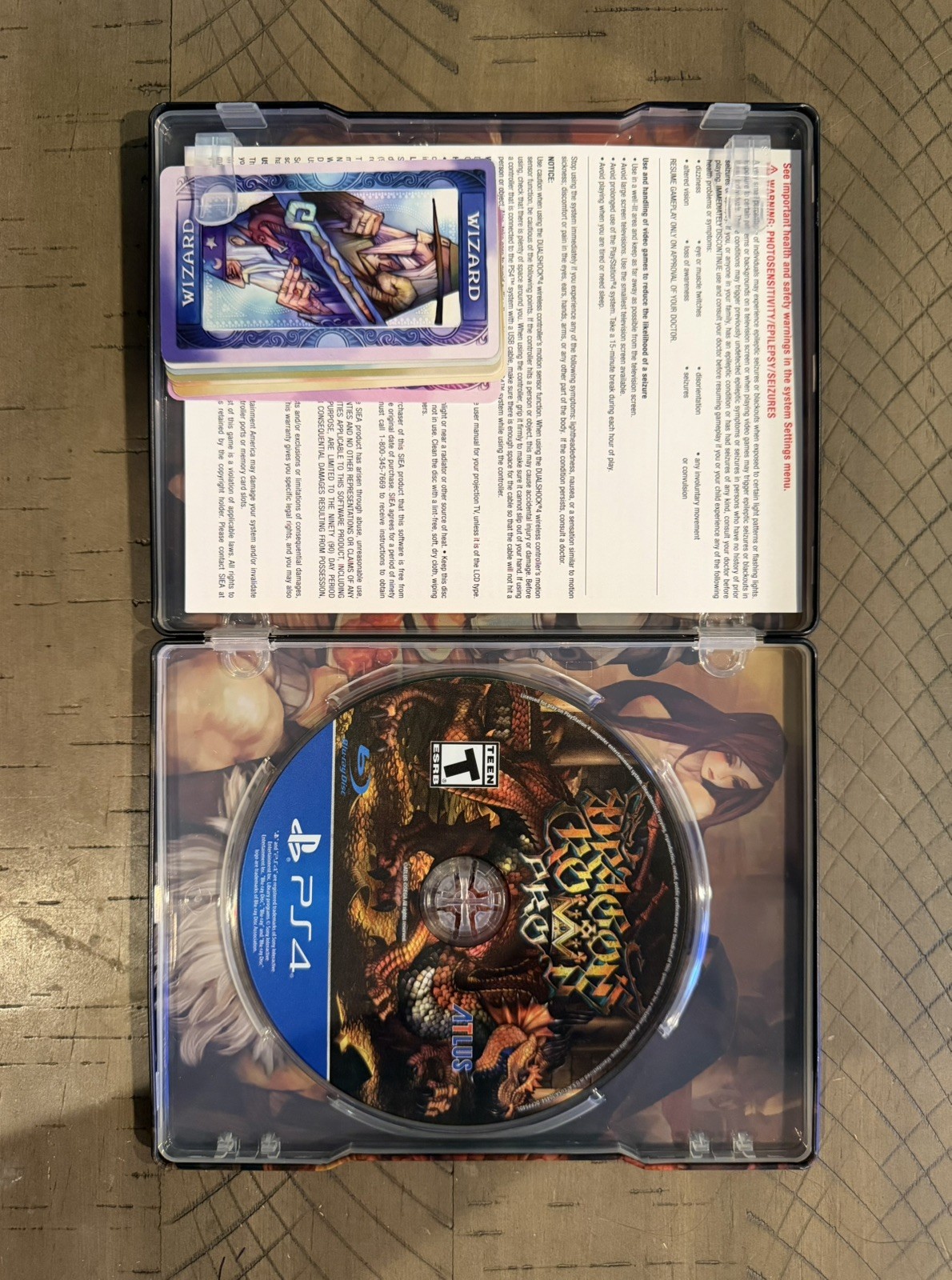 Dragon’s Crown Pro: Battle Hardened Edition w/ Cards (Sony PlayStation 4, 2018)