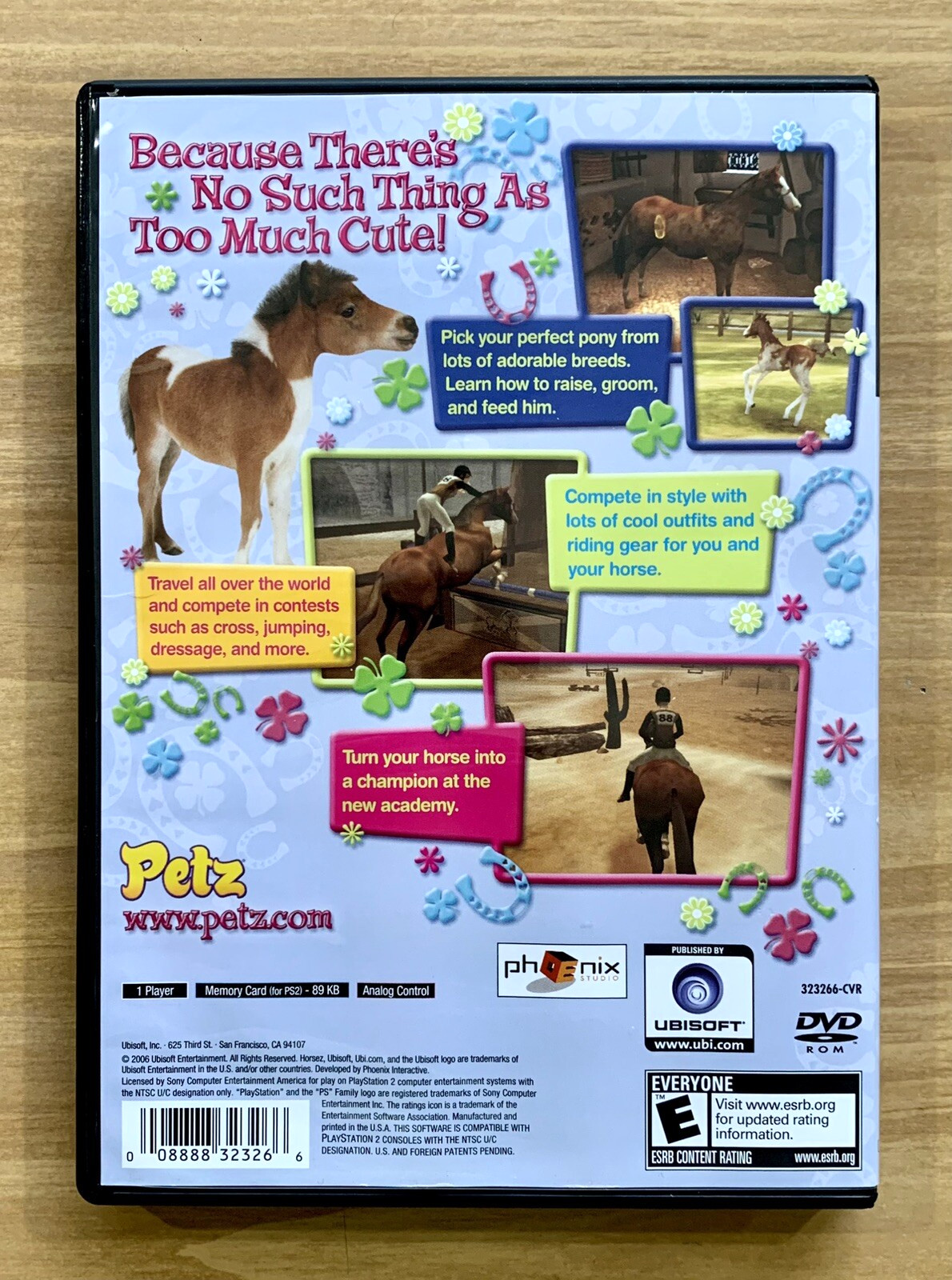 PS2 ~ Horsez ~ Ubisoft ~ E ~ 1 Player ~ 2006 ~ !L🐴🐴K!