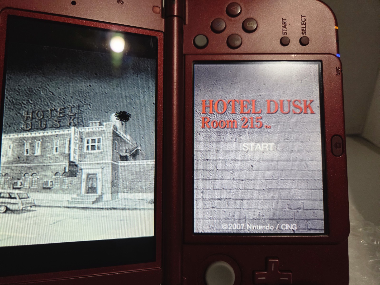 Hotel Dusk: Room 215 DS Nintendo 3DS 2DS Complete In Box CIB Tested A Mystery N