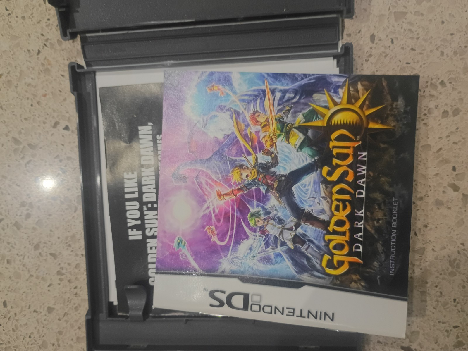 Golden Sun: Dark Dawn for Nintendo DS Complete with Box and Manual