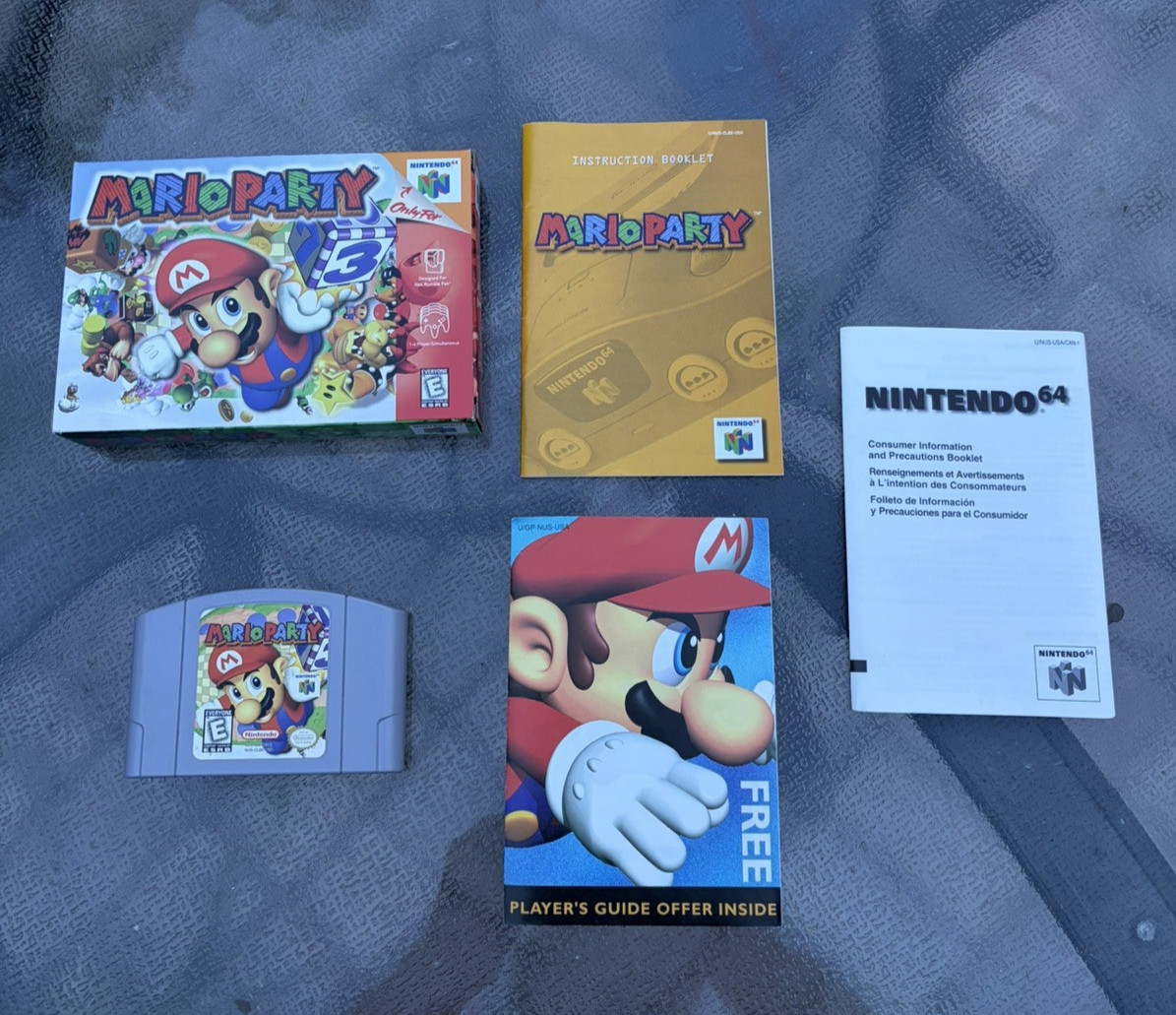 Mario Party N64 Complete In Box CIB Great Shape Nintendo 64