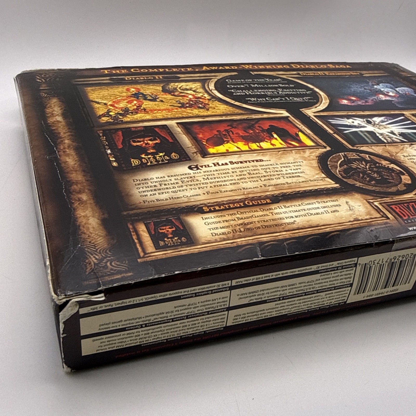 Diablo Battle Chest (PC, 2001) Complete