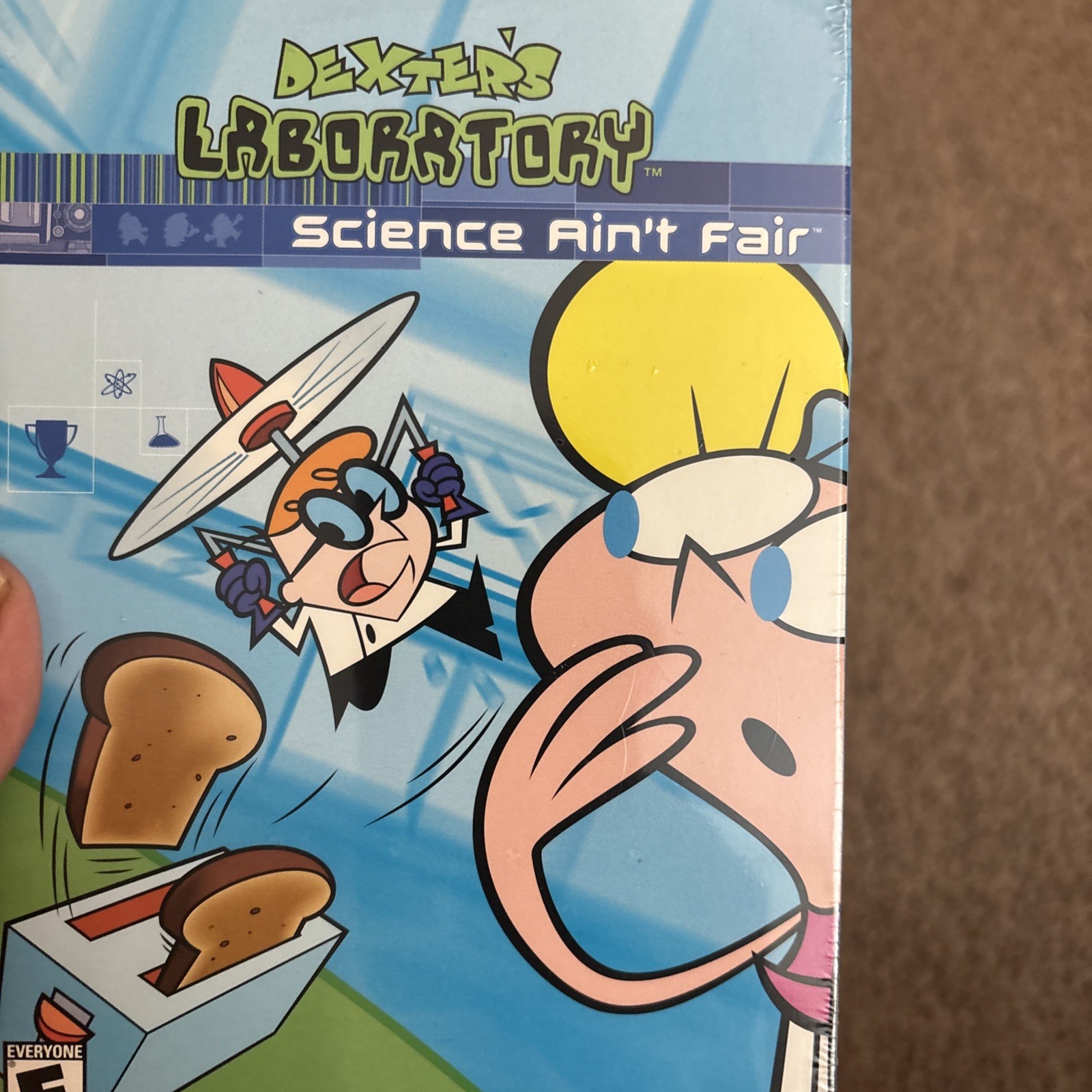 Dexter’s Laboratory Science Ain’t Fair 2001 Rare Sealed New Cartoon Network
