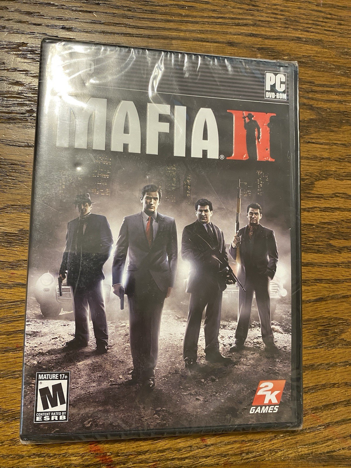 Mafia II (PC, 2010) Gangster Crime Video Game Blood Intense Violence Rare Oop