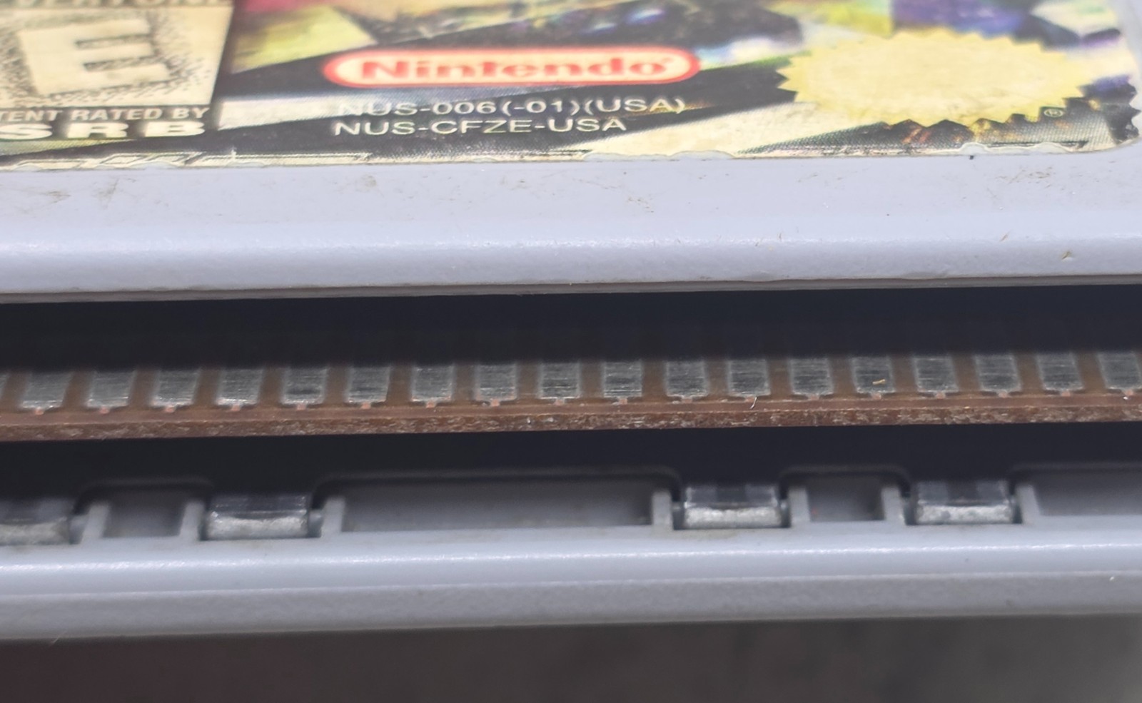 F-Zero X Nintendo 64 N64 Authentic Game Cartridge – Worn Label – Tested Works