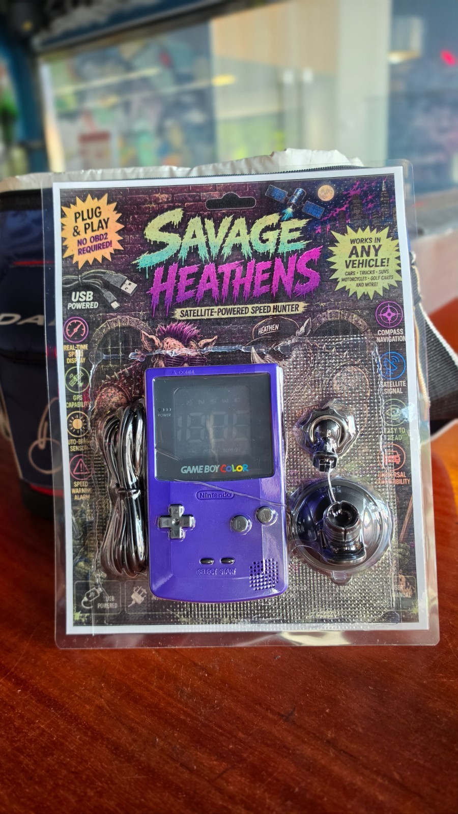 Custom Game Boy Speedometer – GPS-Tracked, USB-Powered | JDM TUNER MUST HAVE |