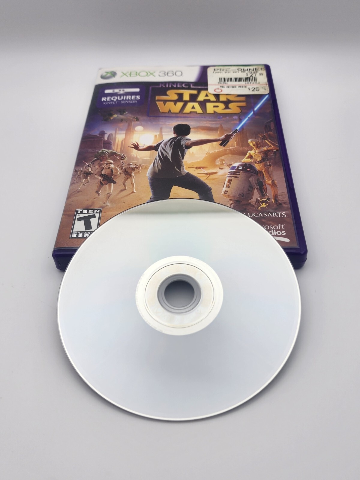Kinect Star Wars (Microsoft Xbox 360, 2012) Used
