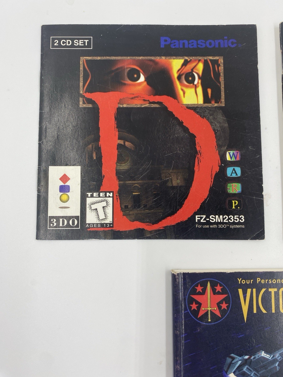 Panasonic 3DO Manual Lot: D, Microcosm, & Wing Commander Victory Streak Guide