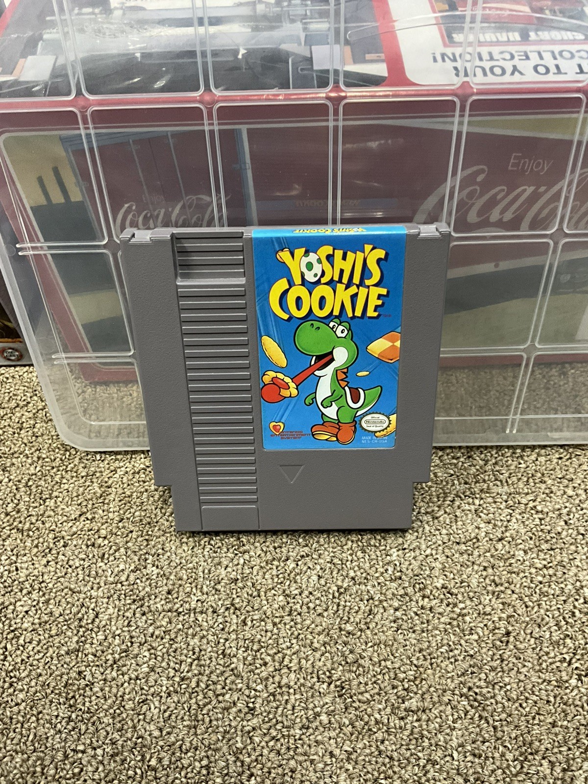Yoshi’s Cookie (Nintendo Entertainment System, 1993)(Working)