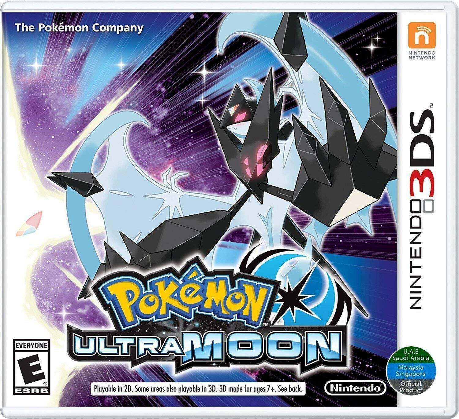 Pokémon Ultra Moon (Nintendo 3DS, 2017) World Edition
