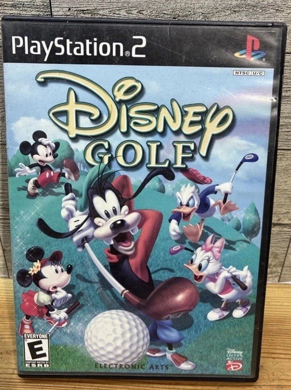 Disney Golf (Sony PlayStation 2 PS2, 2002) Tested & Working! Free Shipping!