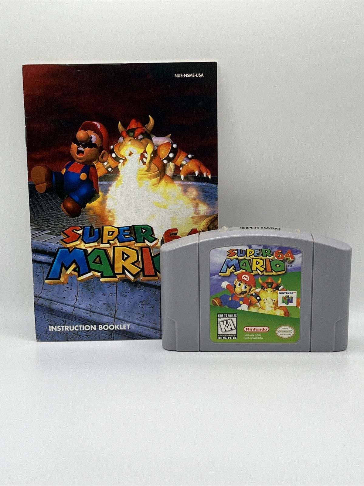 Super Mario 64 (Nintendo 64, 1999) Tested Authentic with Manual