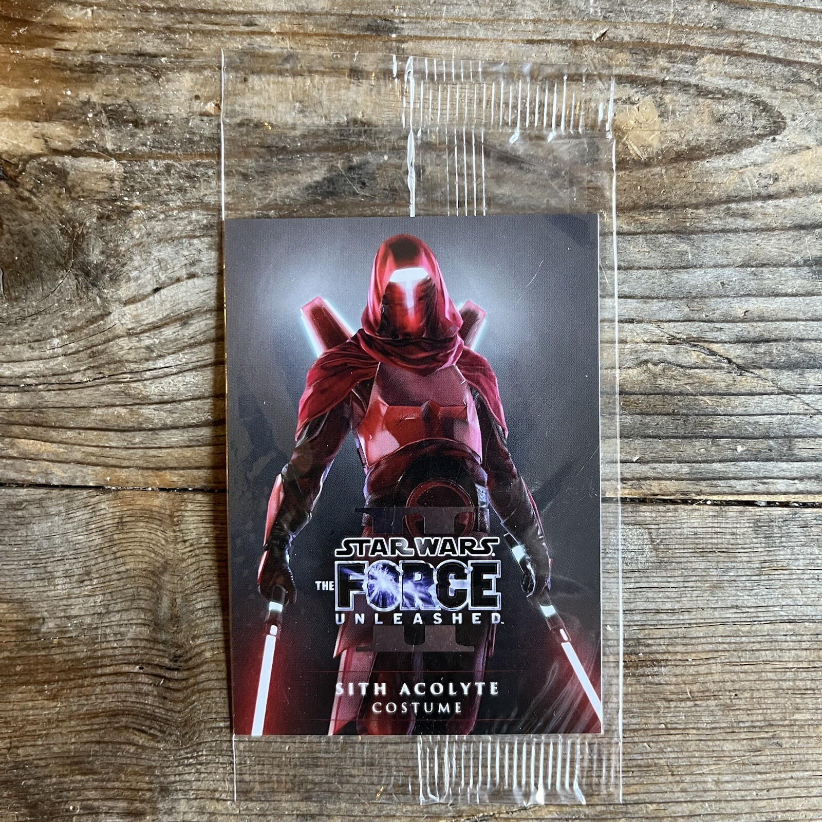 SITH ACOLYTE Bonus Card Force Uuleashed II Star Wars Preorder SEALED! PS3 XBOX