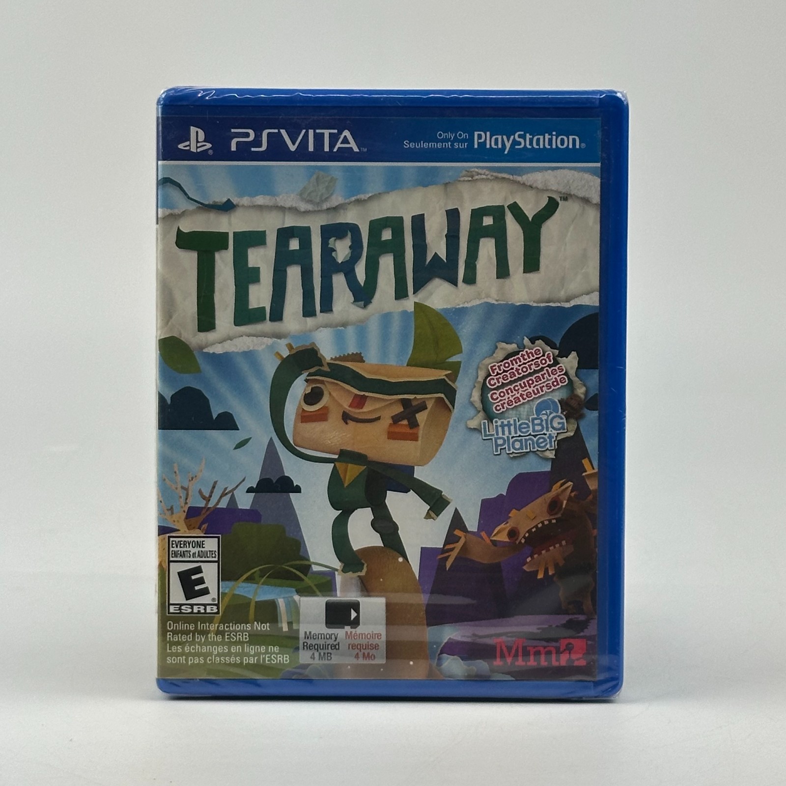 Tearaway (Sony PlayStation Vita, 2013) PS Vita BRAND NEW SEALED