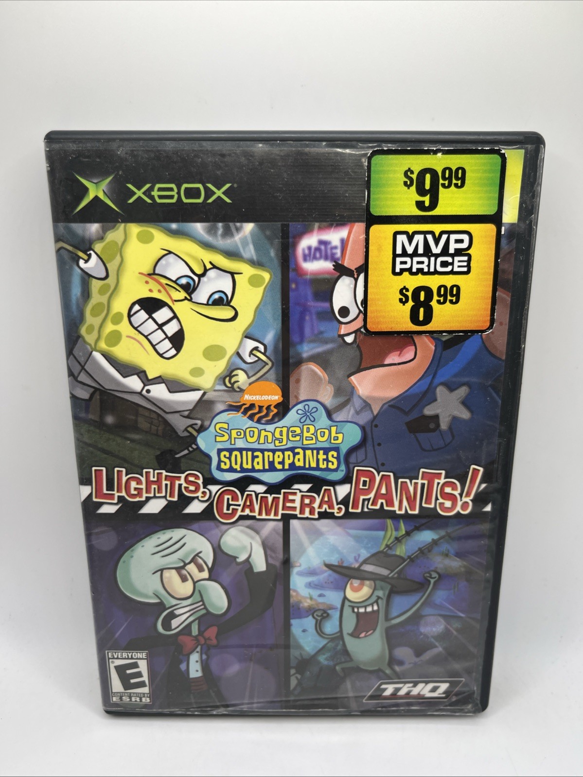 SpongeBob SquarePants Lights Camera Pants – Xbox No Manual Tested