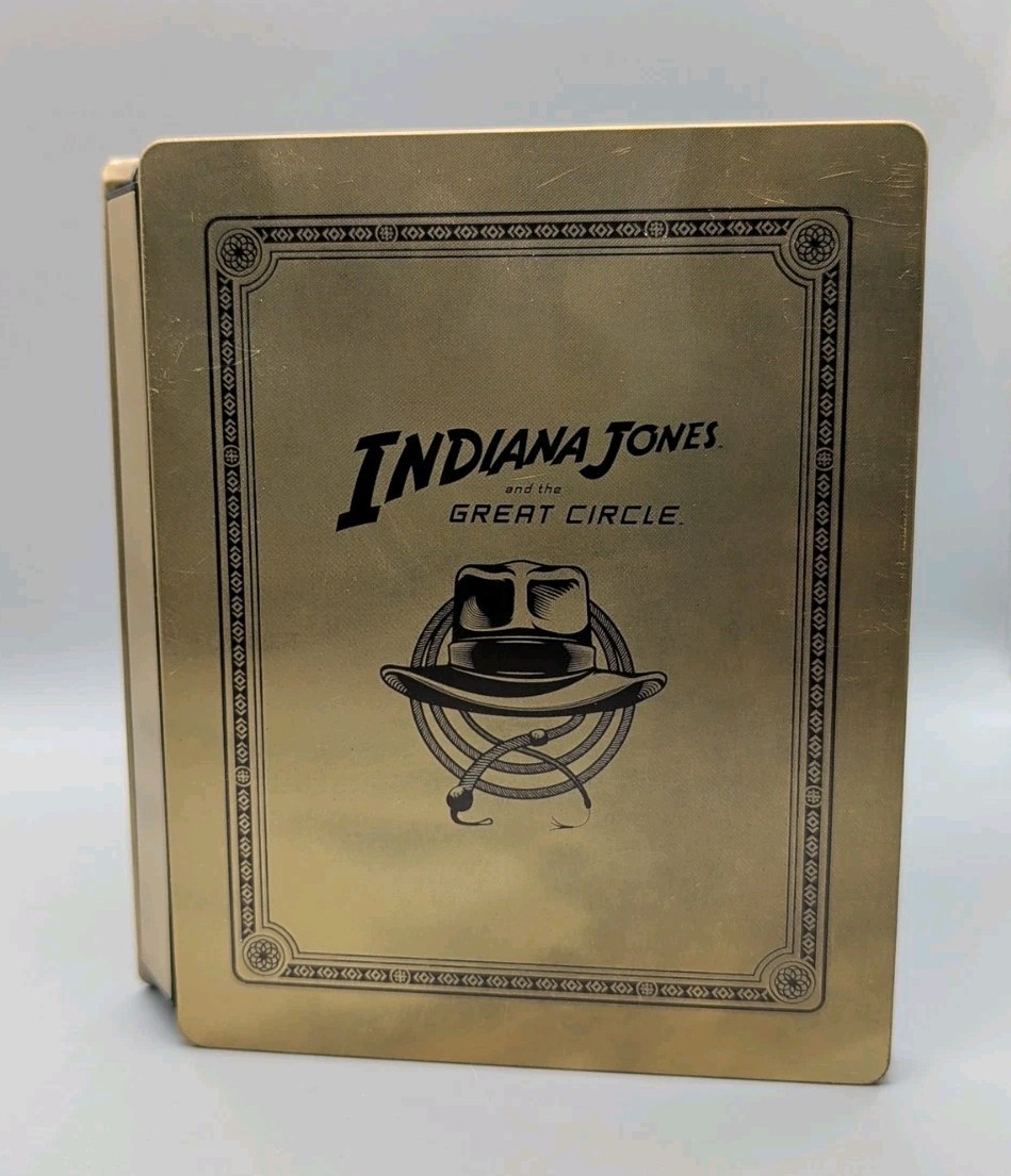 Indiana Jones And The Great Circle Steelbook with Allmaker Relic Replica