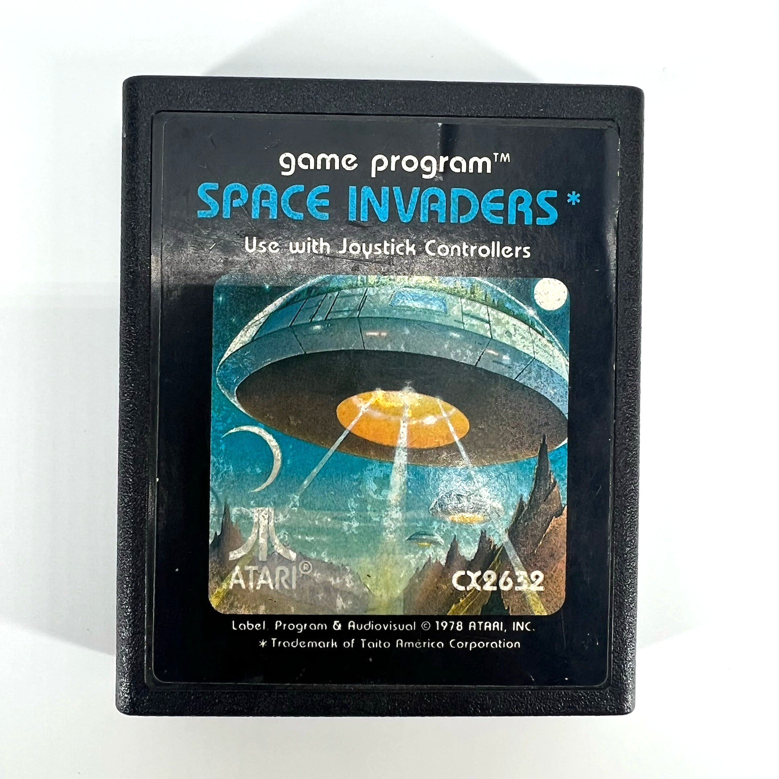 Atari Space Invaders Atari 2600 1978 Shooter Arcade Game Cartridge Not Tested