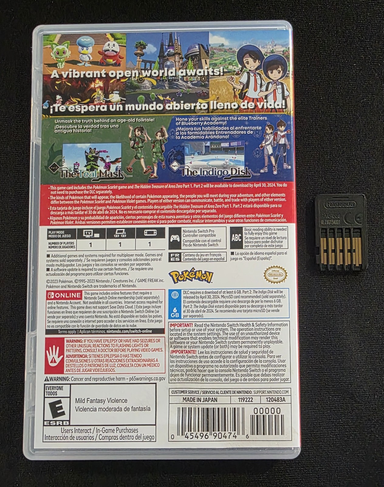 Pokémon Scarlet & The Hidden Treasures of Area Zero (Nintendo Switch) Tested