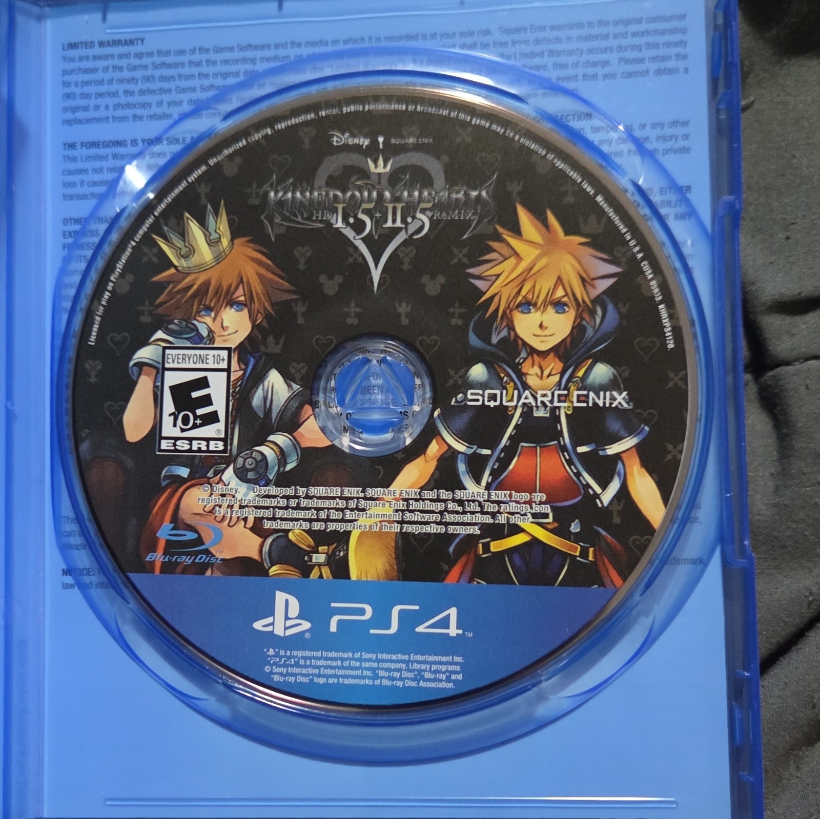 Square Enix Kingdom Hearts HD 1.5 + 2.5 Remix (PS4) 2017 E10+ Action RPG