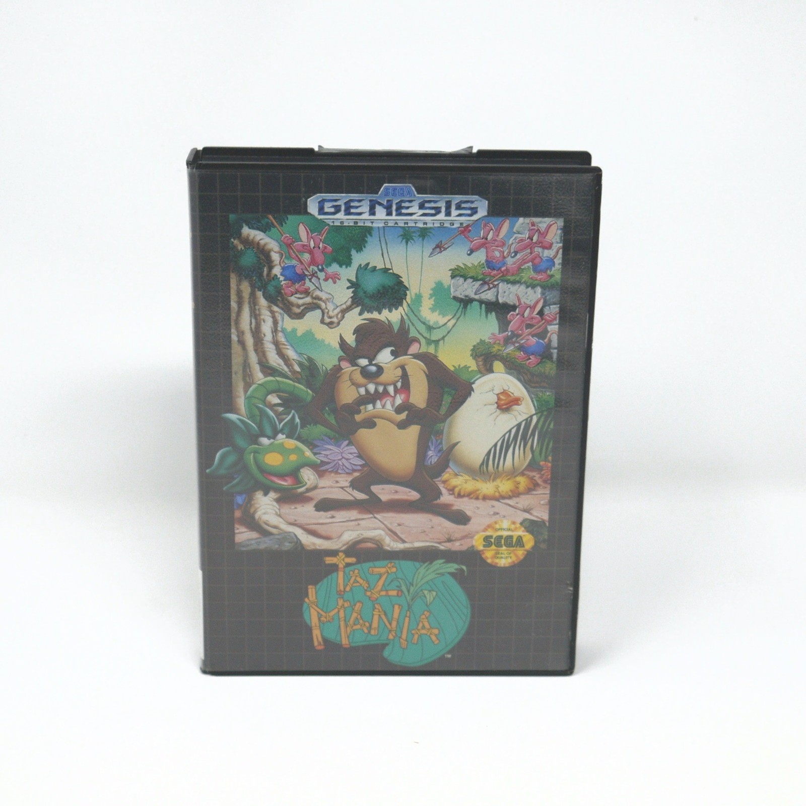 Taz-Mania – Item & Box – Very Good Condition – Tested & Working – Genesis
