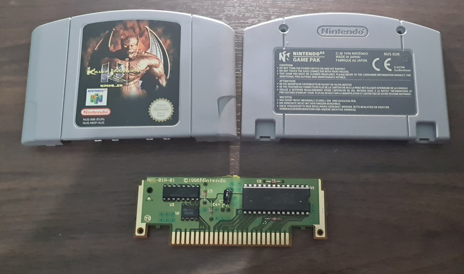 Bundle Banjo-Tooie, air boarder 64 & killer instict gold (Nintendo 64, PAL AUS)