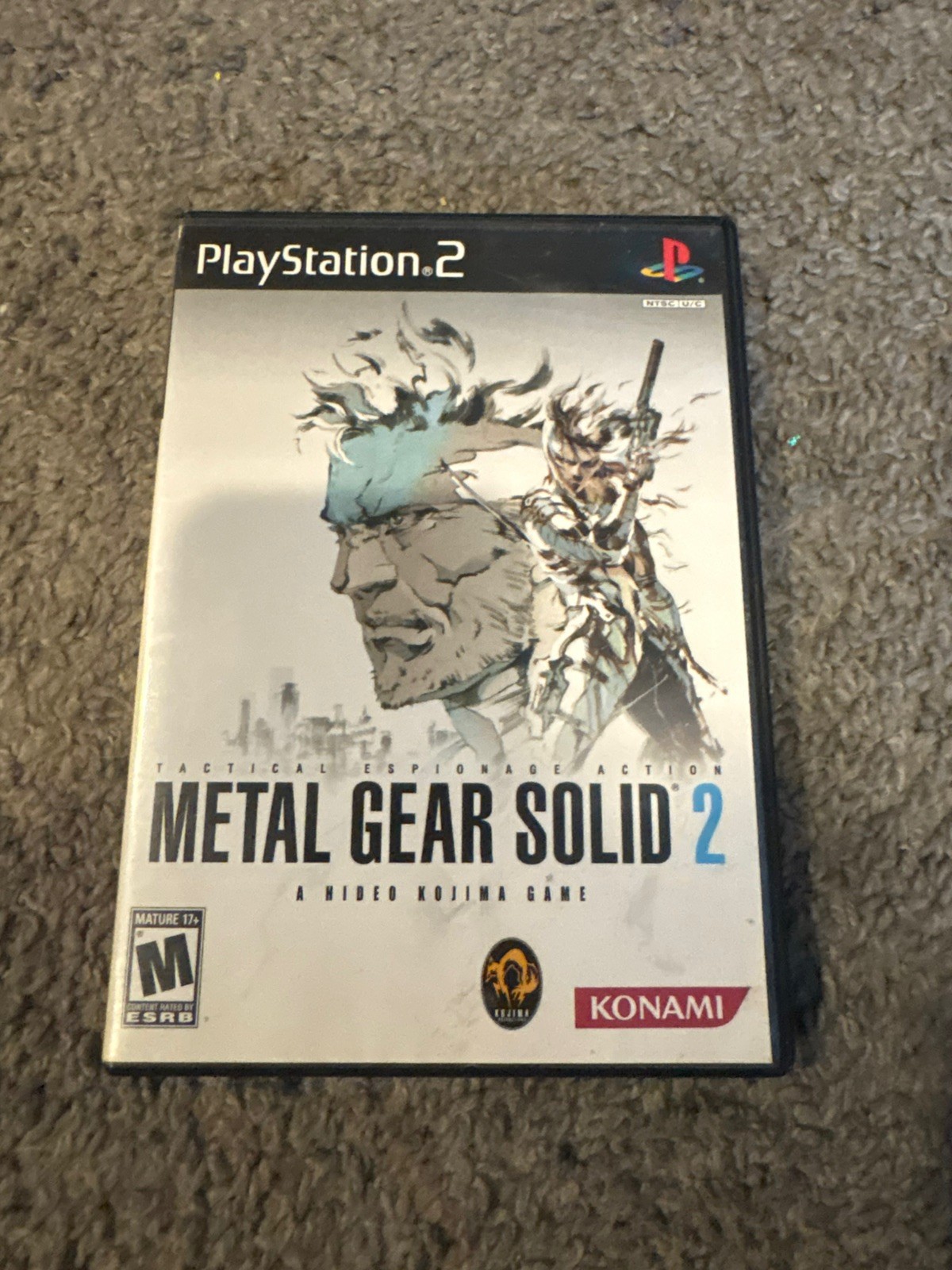 Metal Gear Solid 2: Tactical Espionage Action PS2 Sony PlayStation 2 CIB