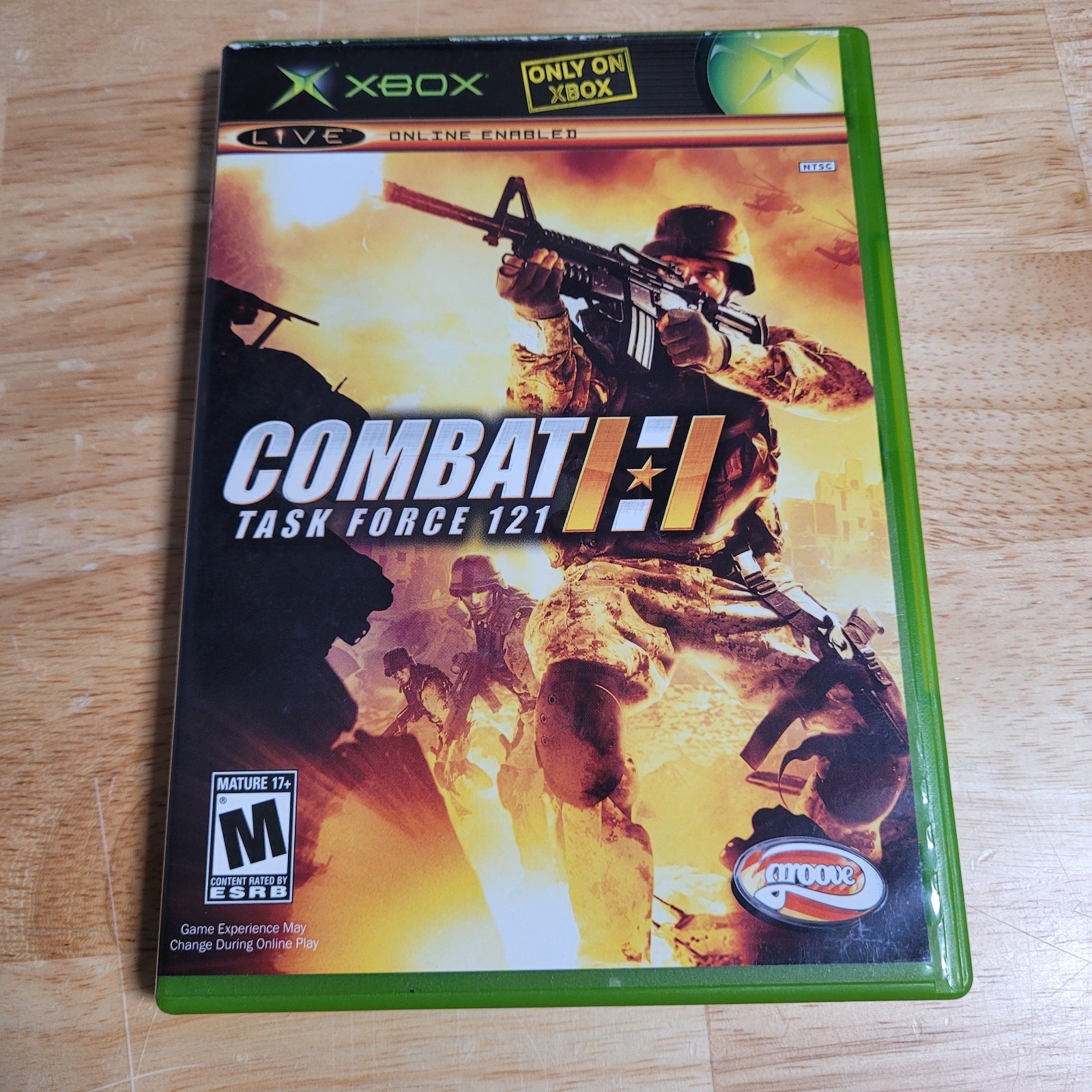 Combat Task Force 121 Microsoft Xbox, 2005 CIB Complete w Manual – Tested