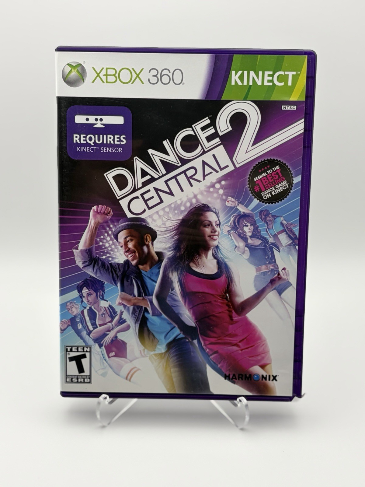 Xbox 360 Music Game Lot 5 Rocksmith Guitar Hero Lips Dance Central CIB Tested