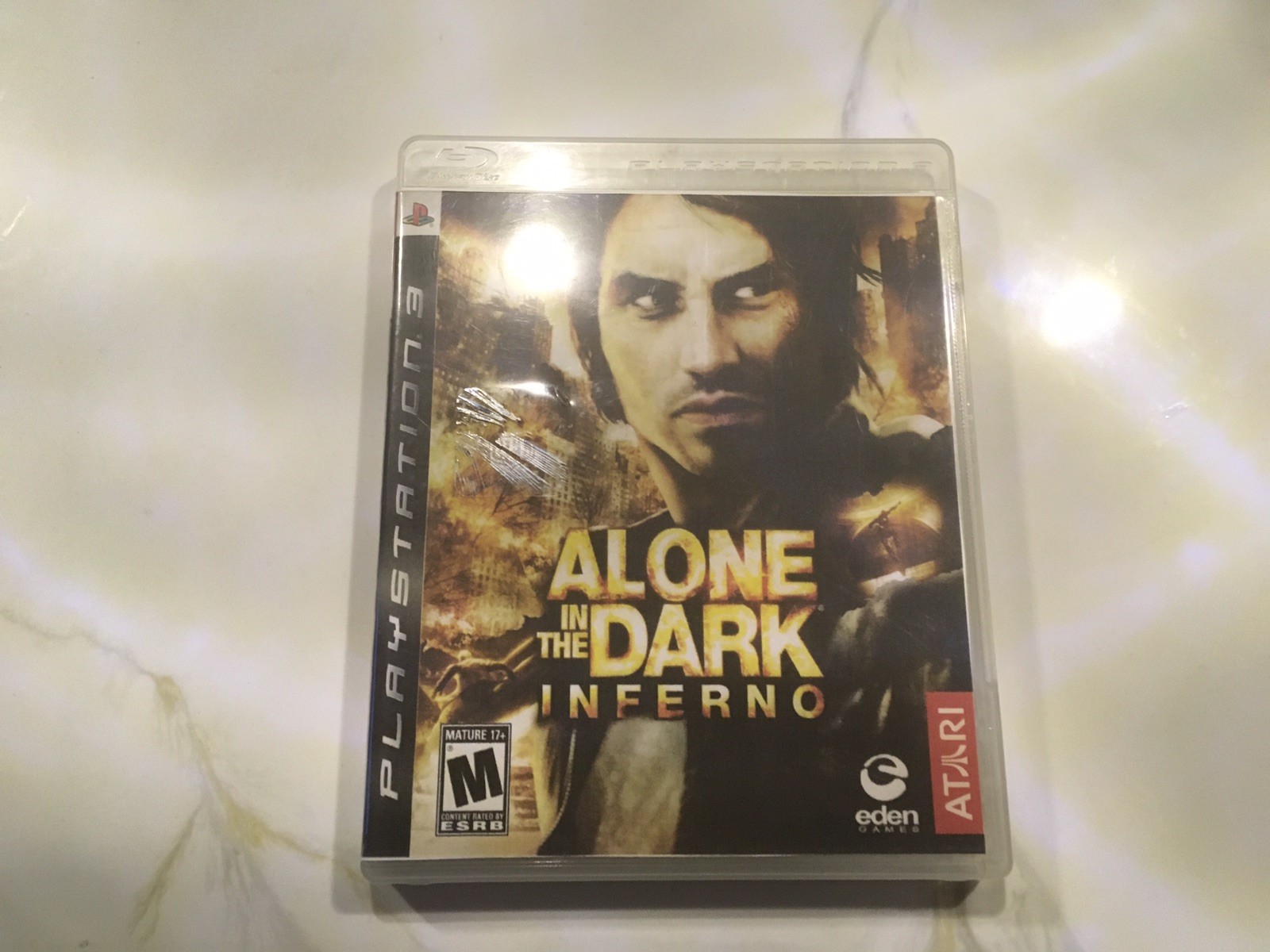 Alone In The Dark Inferno Sony PS3 PlayStation 3 Disc Only Printed Cover Art