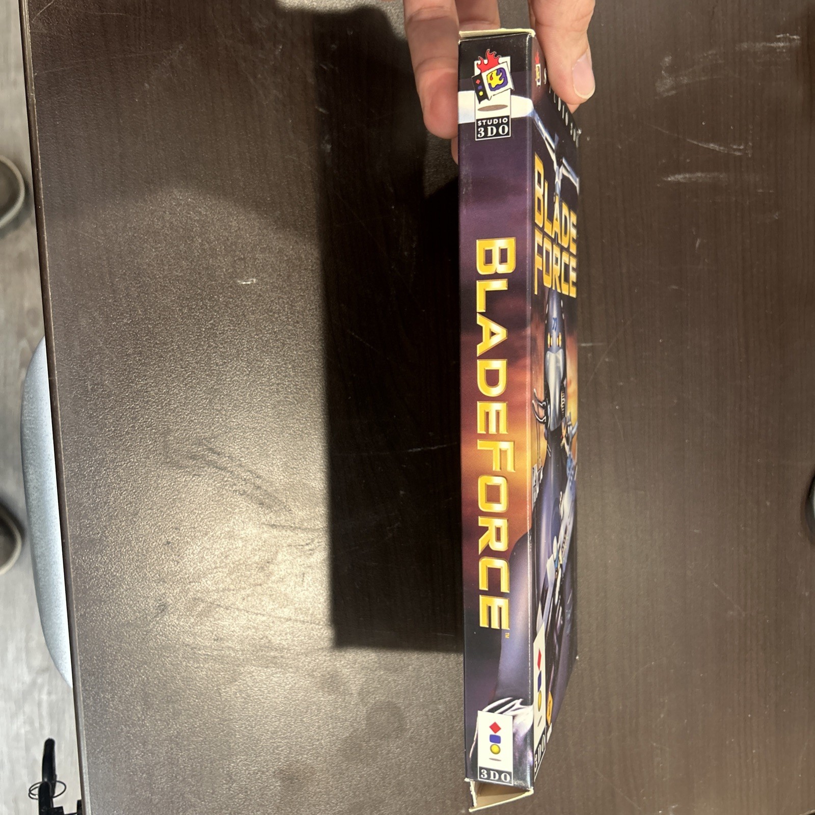 Blade Force (3DO) CIB Complete + Reg Card + Long Box + All Inserts! MINT Disc!