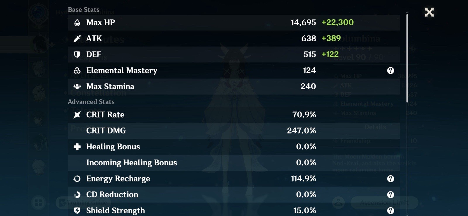 EU Genshin Impact + Honkai: Star Rail AR60/TL70 Account