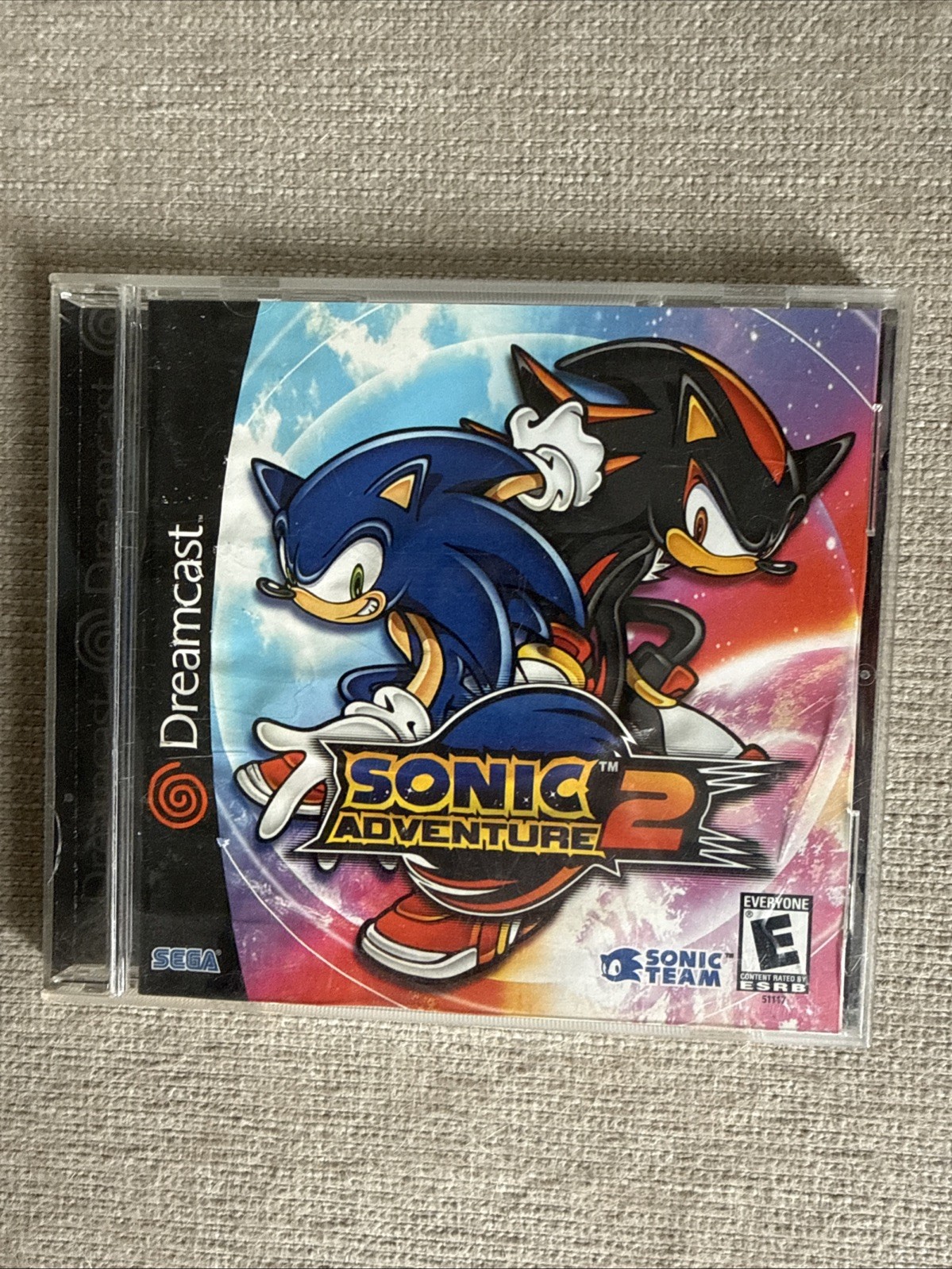 Sonic Adventure 2 Sega Dreamcast Complete With Manual Case Disc