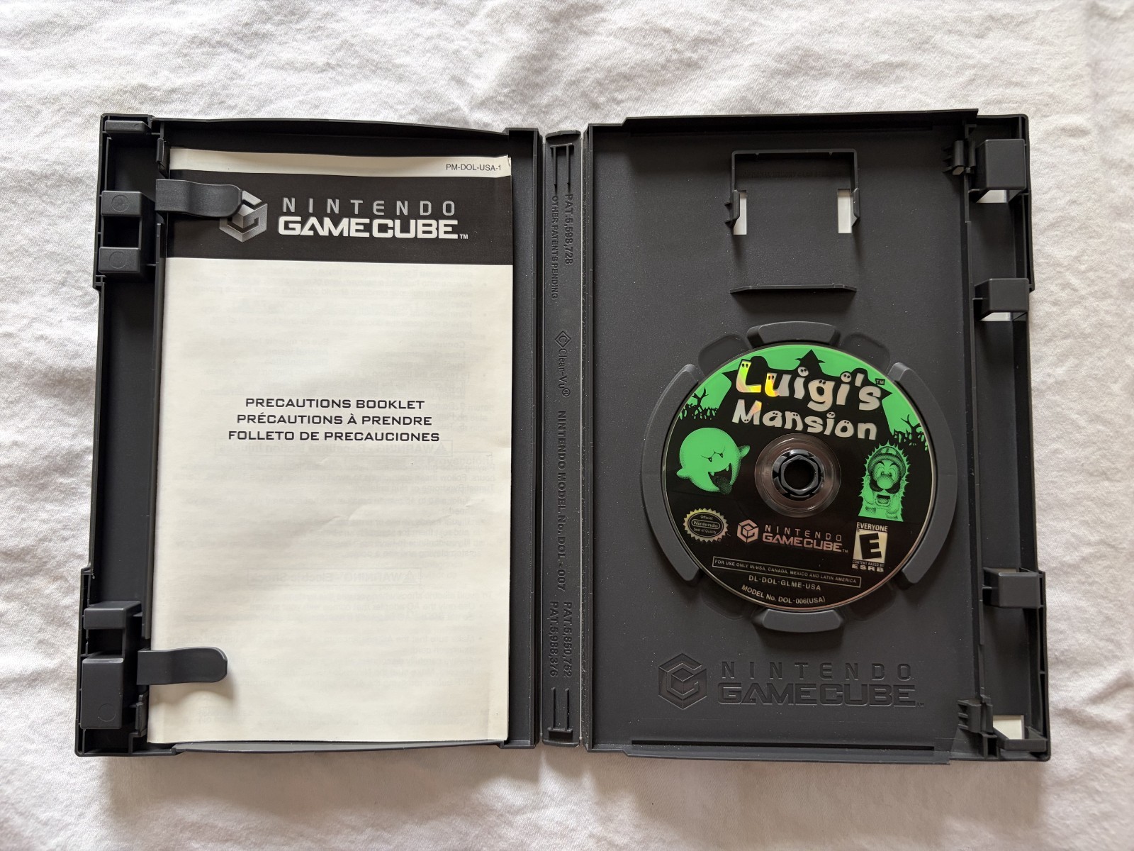 Luigi’s Mansion – Nintendo GameCube – Tested – No Manual
