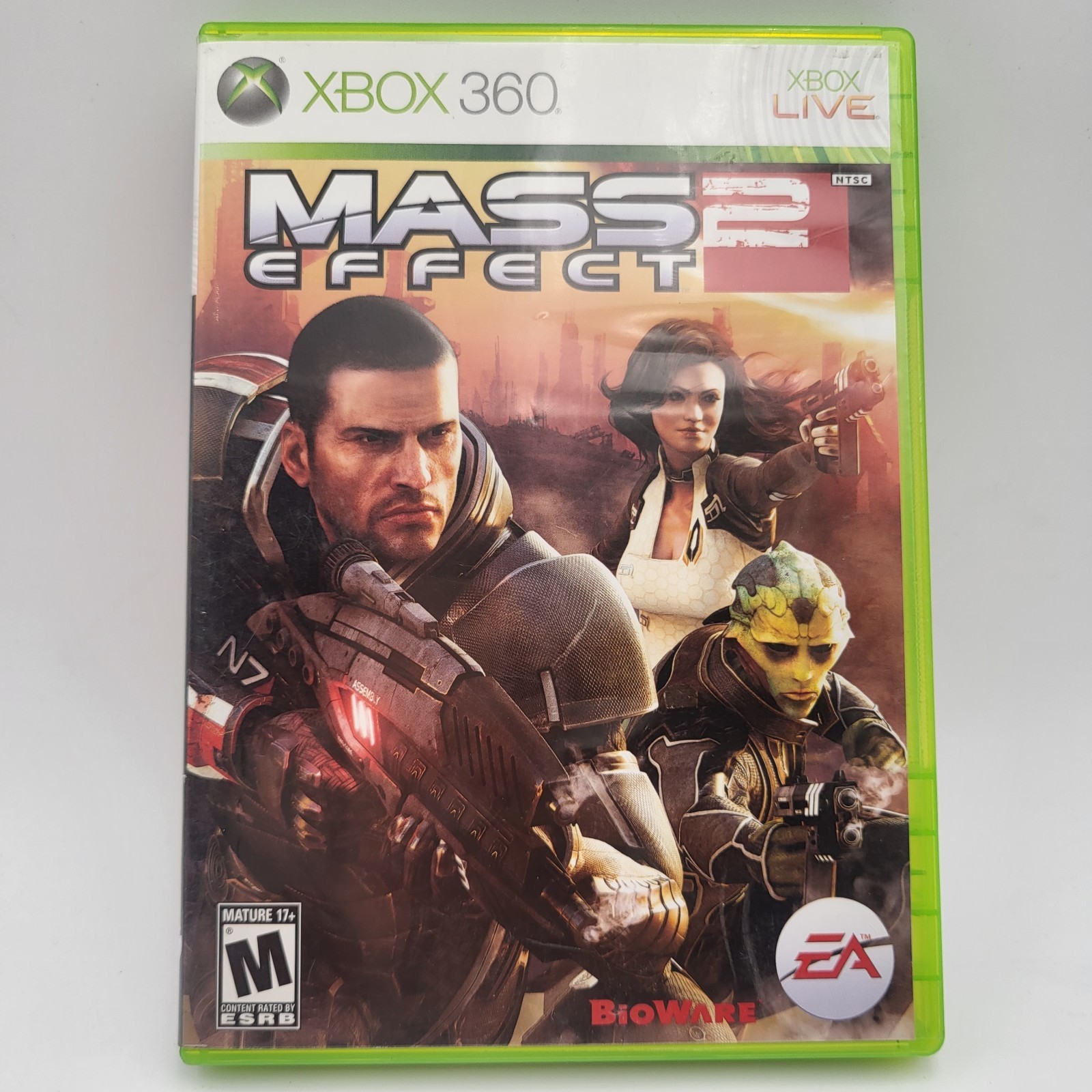 Mass Effect 2 Microsoft Xbox 360 2010 Complete Tested & Working