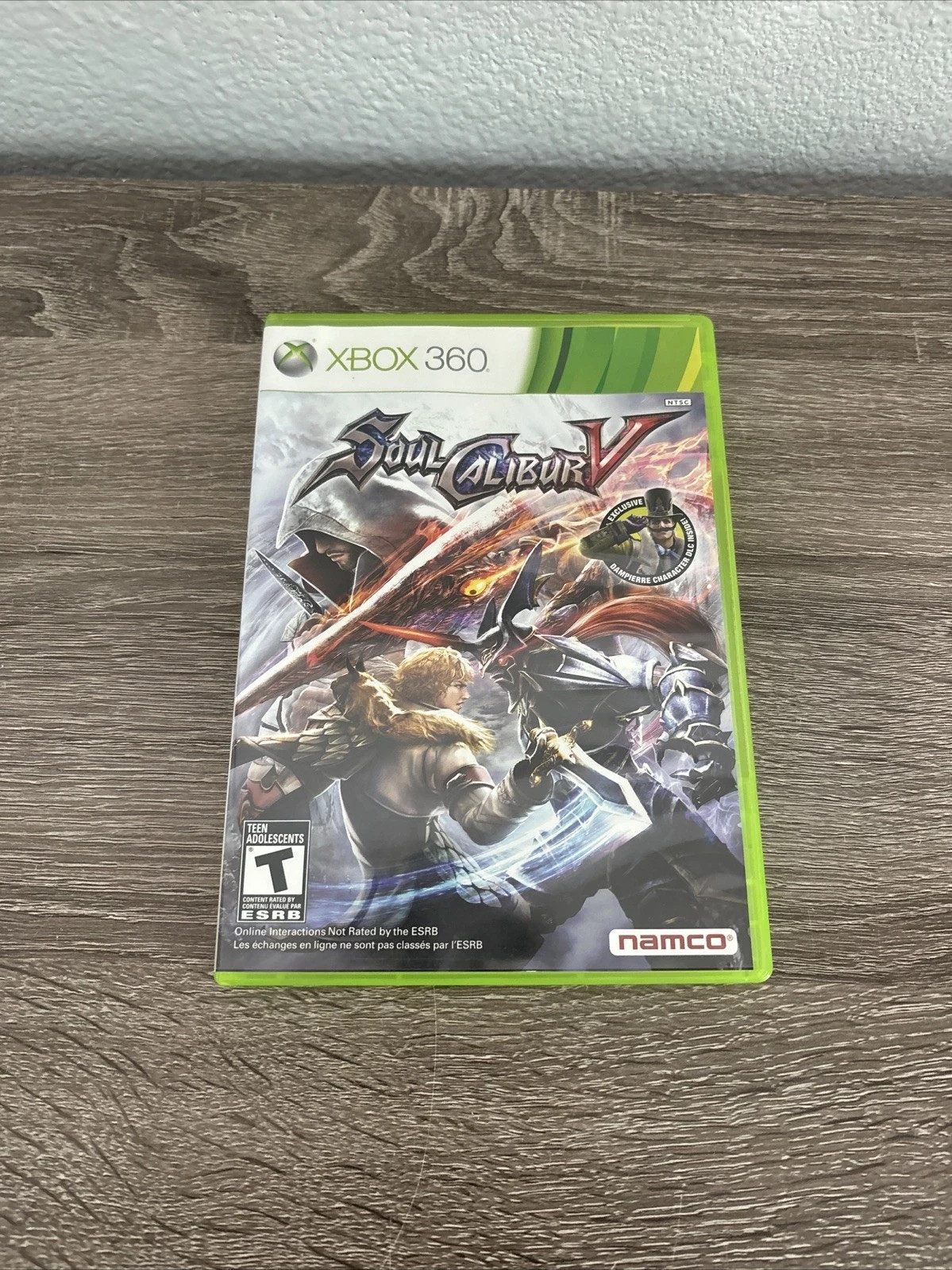 Soul Calibur V (Microsoft Xbox 360, 2012) CIB Complete