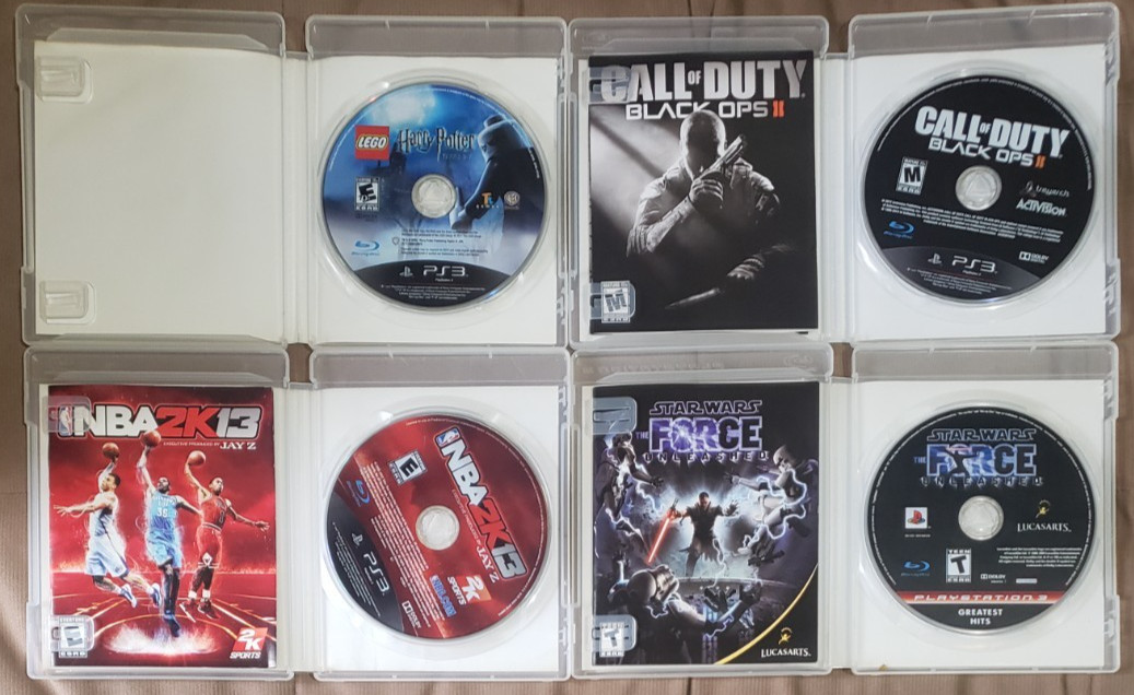 Sony PlayStation PS3 Games Lot Bundle – 16 Games