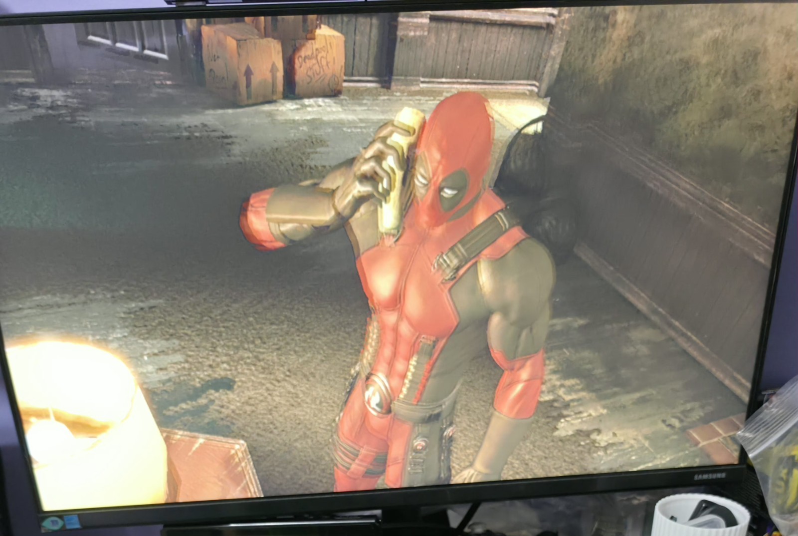 Deadpool Xbox 360 Bundle Scratch Free Near Mint CIB Game DP Playing Cards