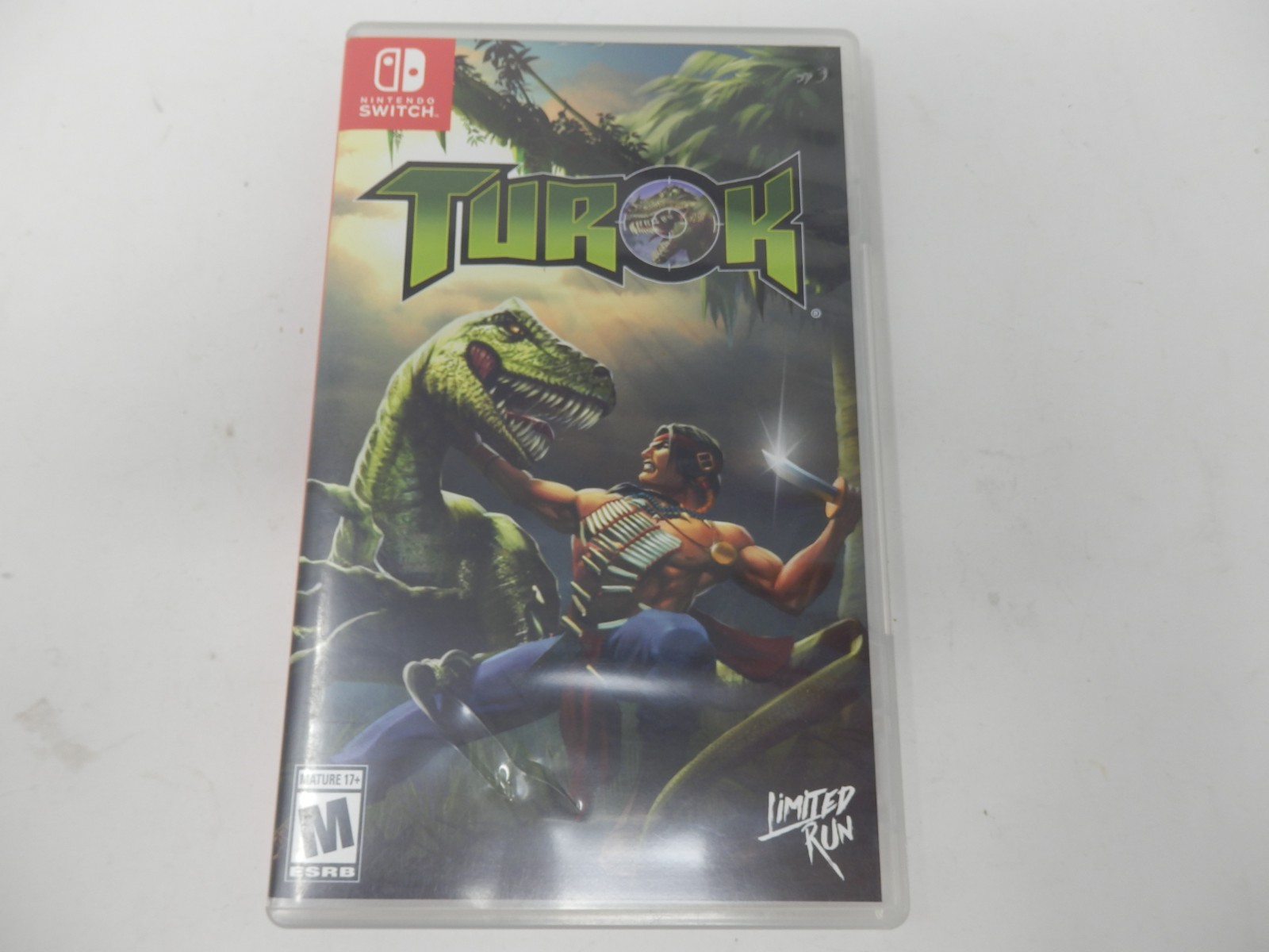 Turok Standard Edition Nintendo Switch Complete Working Limited Run Games