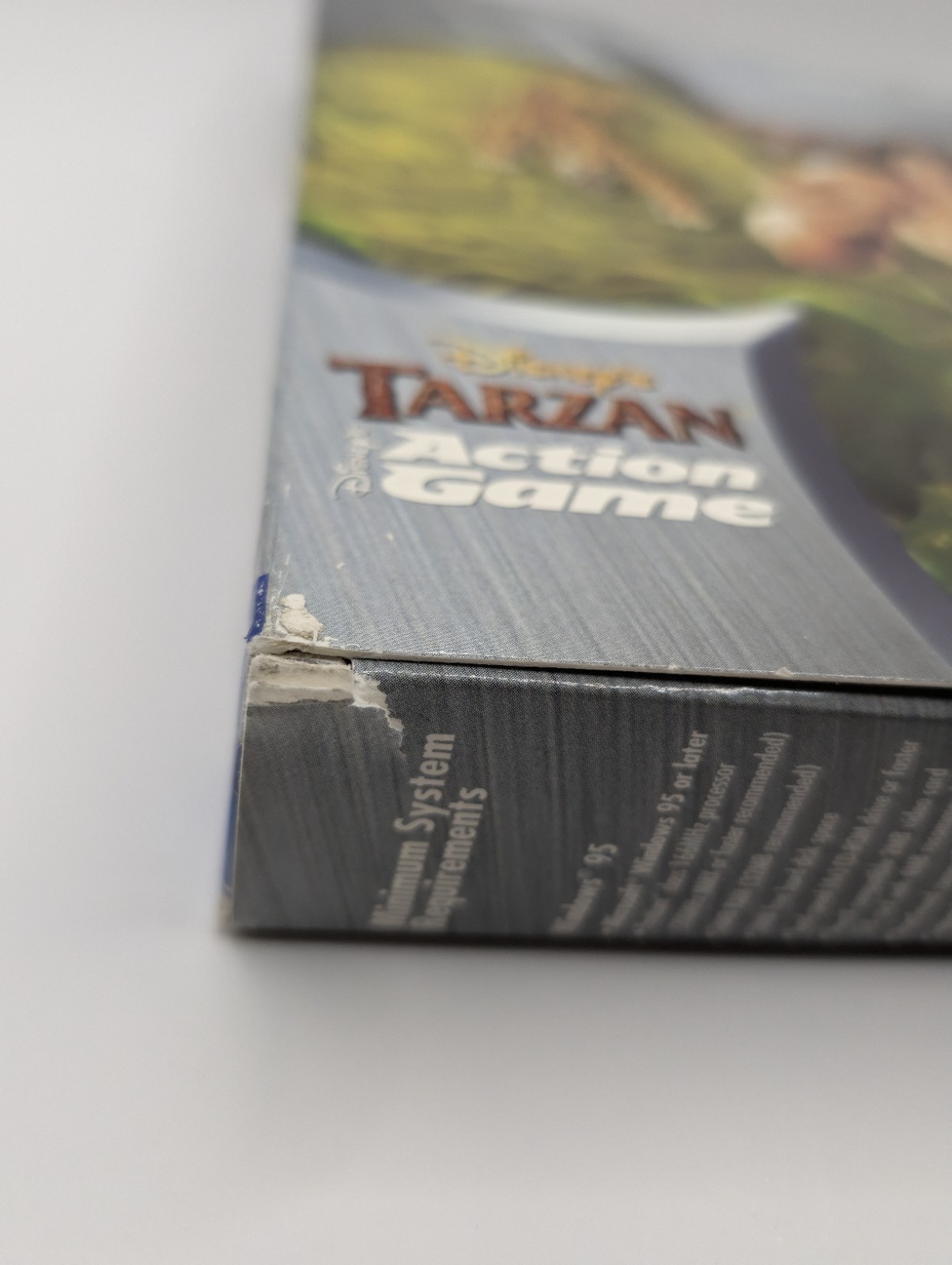 Disney’s Tarzan Action Game Pc With Original Box ( Sealed Game , Damaged Box )