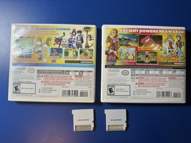Pokemon 3DS Games Bundle – Omega Ruby, Sun, X, Super Mystery Dungeon