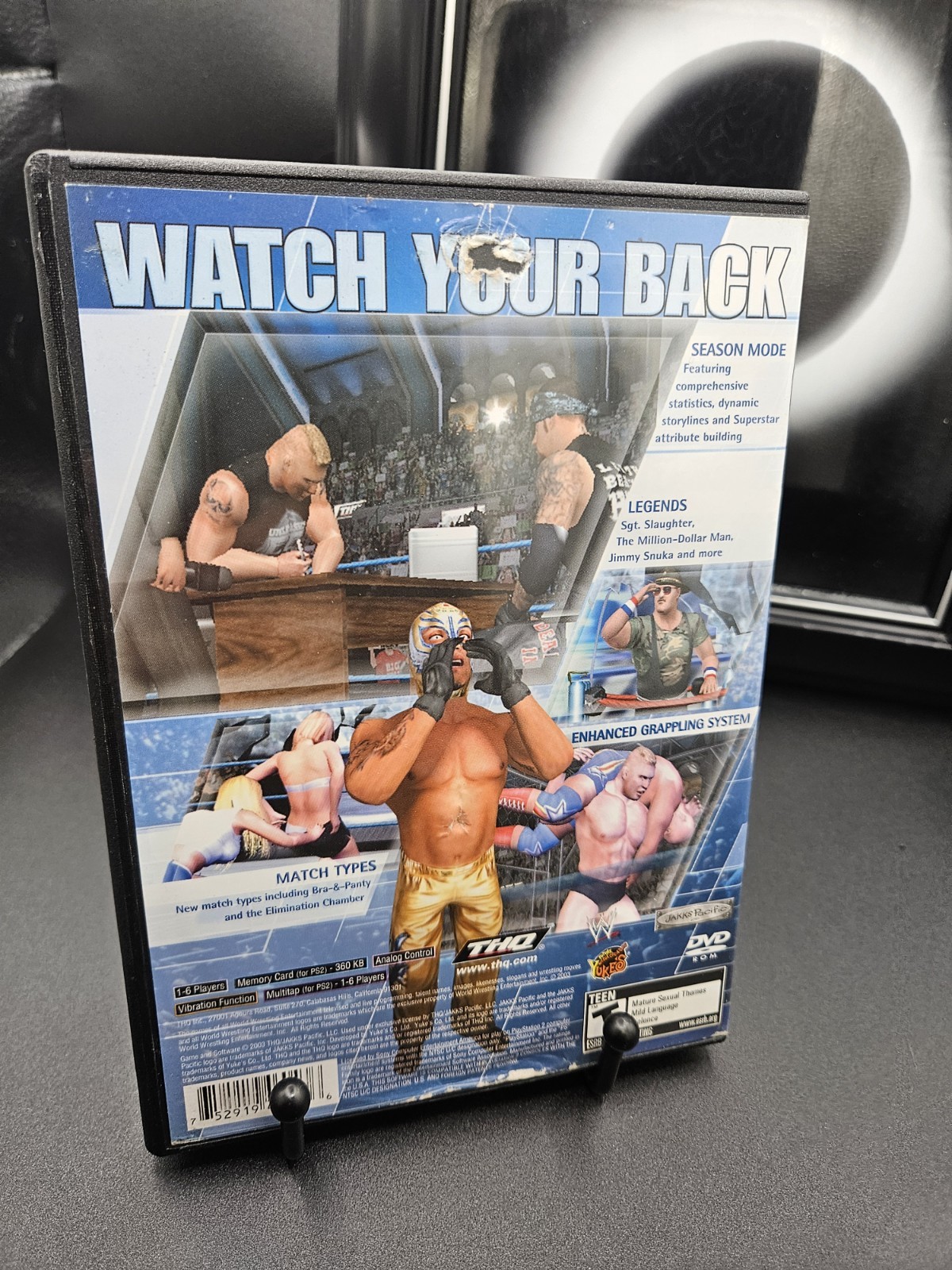WWE SmackDown Here Comes the Pain / PlayStation 2 PS2 / Clean / Tested / Read