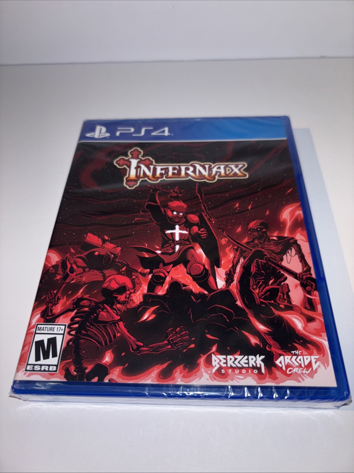 BRAND NEW INFERNAX LIMITED RUN GAMES CO OP METROIDVANIA U.S. ESRB VERSION PS4