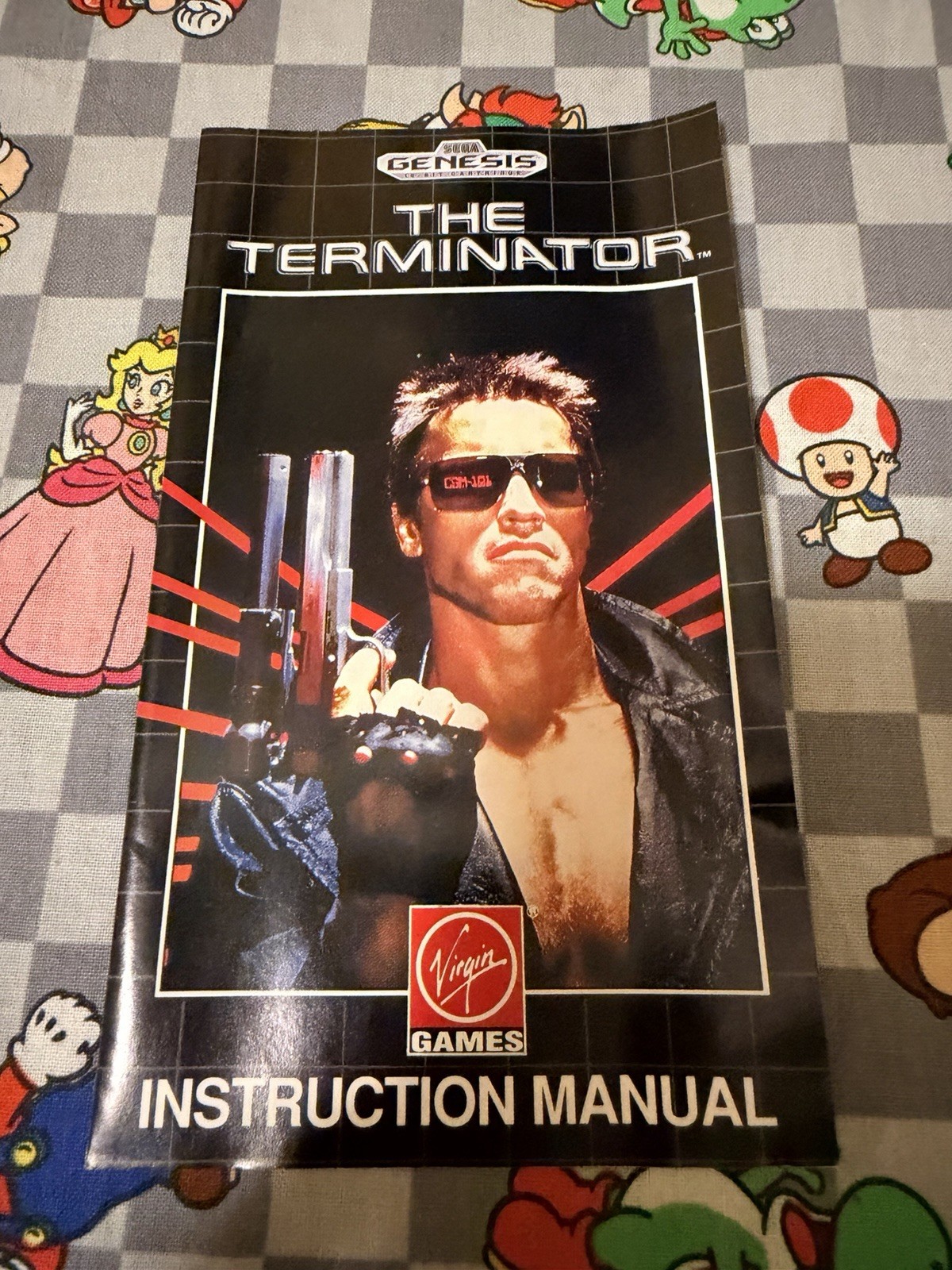 Terminator (Sega Genesis, 1991) Complete In Box CIB With Poster & Registration