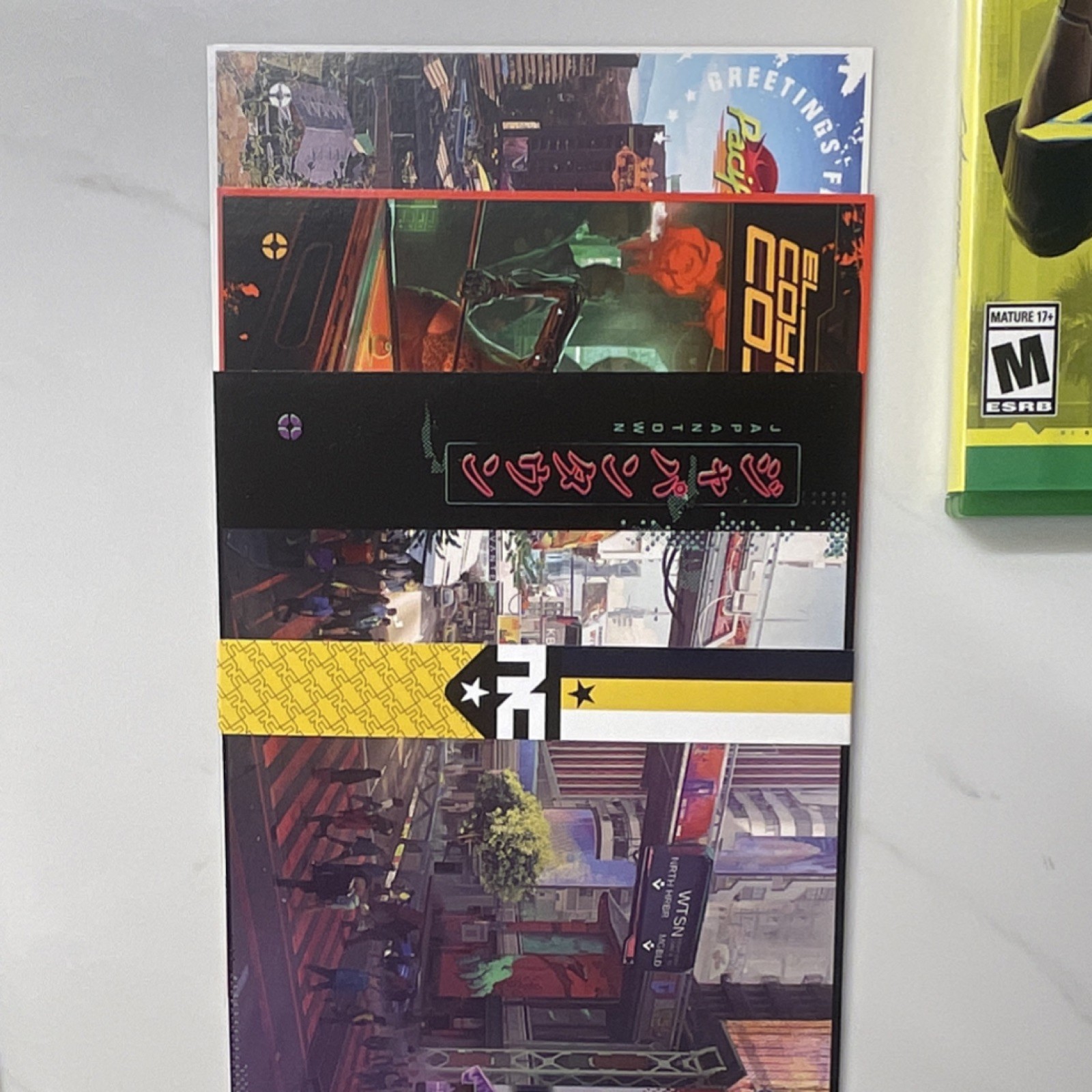 Cyberpunk 2077 (Xbox One, 2020) CD Projekt RED w/ World Compendium, Map, Extras